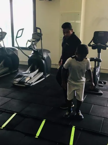 I use tools like agility ladders to make foundational training fun. This helps young athletes develop balance and body awareness, which are critical skills for any sport.
