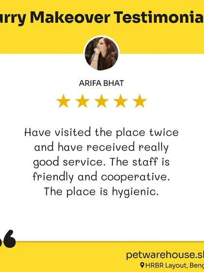 Receiving good, friendly, and cooperative service is what we want for every visitor. We're glad this customer noted our hygienic space and had a positive experience.