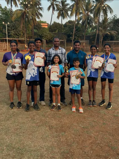 We are incredibly proud of our athletes' achievements at the MASA Athletic Meet. This group photo represents countless hours of hard work, personal bests, and podium finishes. At our academy, every win is a team celebration.