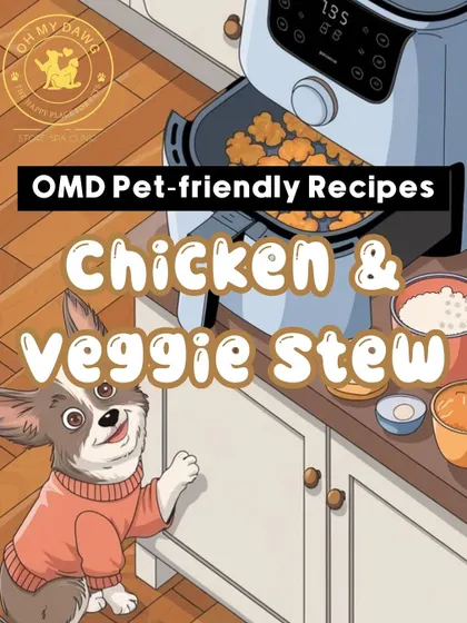I love making special meals for my pets. Here is a simple, pet-friendly recipe for a chicken and veggie stew that is both nutritious and delicious.