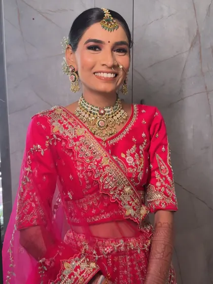The genuine, happy smile of a bride who feels confident and beautiful. This is the ultimate goal of my work.
