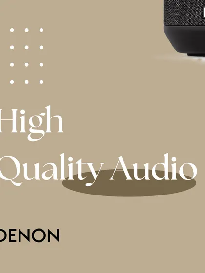 Denon is synonymous with high-quality audio. We specify their products to ensure our clients enjoy a premium, audiophile-grade listening experience as part of their smart home.