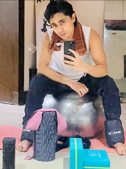 Another selfie after a tough session. Consistent practice is key to seeing results.