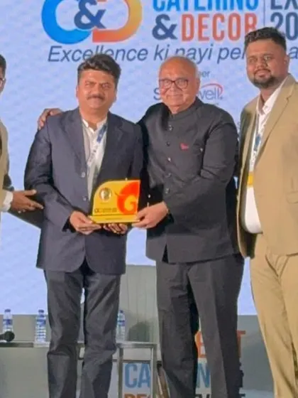 It is an honor to be recognized by the industry for my work. Receiving this award at the Catering Expo & Decor 2025 is a testament to my team's passion and commitment to excellence.
