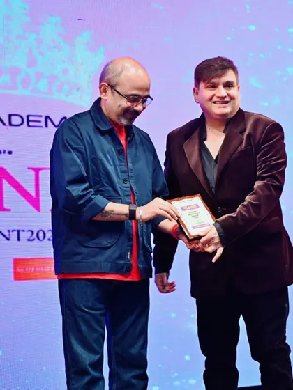 Another moment from the Global Achievers Award 2024 ceremony. I am deeply grateful for this honor, which celebrates dedication and performance in the industry.