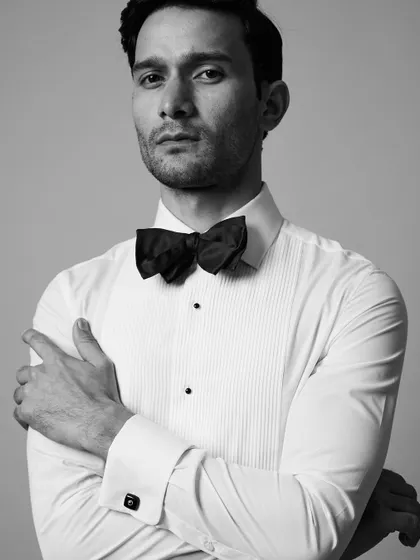 A direct and confident take from the formal series. This headshot is perfect for showcasing a strong, leading-man quality.