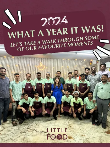 A heartfelt thank you to our entire team for an incredible 2024. This photo captures the people who are the heart and soul of Little Food Co., celebrating a year of hard work and success.