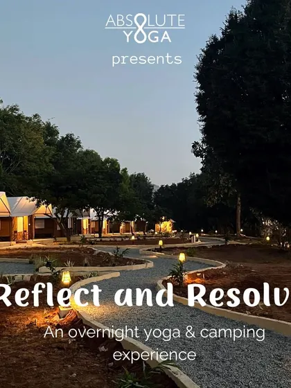 A duplicate of ID 87, showcasing the tranquil atmosphere of our overnight retreat location, just an hour away from Bangalore.