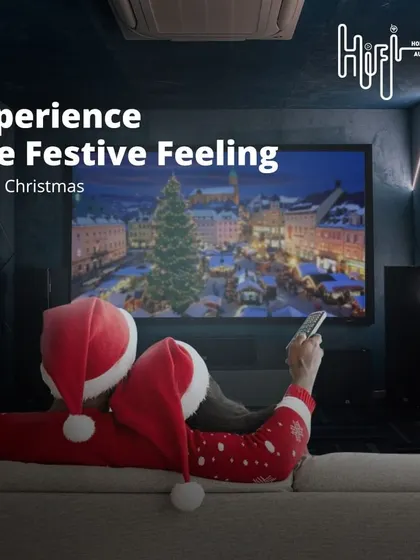 Experience the festive feeling with holiday movies on a grand scale. My home cinema installations provide the perfect cozy setting for family traditions and creating lasting memories.
