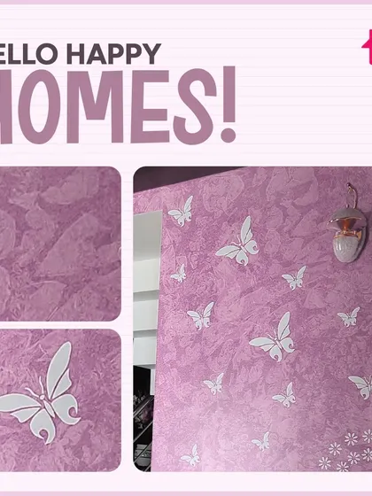 Hello Happy Homes! Here are some examples of the beautiful custom texture and stencil work I've done for my clients. A well-designed wall can completely transform the mood of a room.