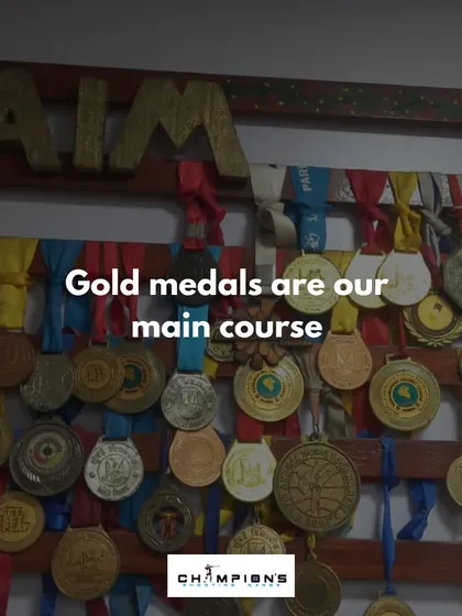This wall of medals at our range isn't just for decoration. It's a reminder that gold medals are what we strive for every single day.