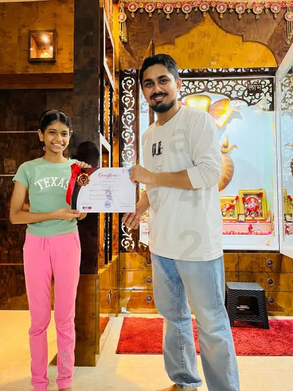 More proud students with their completion certificates. These moments celebrate their commitment and progress in my private and group classes.