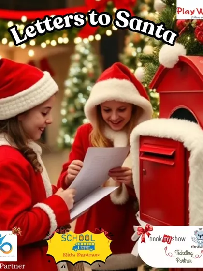 Writing letters to Santa is a cherished Christmas tradition. I include activities like this in my events to create a truly magical and interactive experience for children.