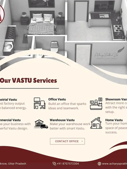 A quick overview of my specialized Vastu services. Whether you need to balance energy in an industrial unit, design a productive office, or create a peaceful home, I offer tailored solutions for every type of space.