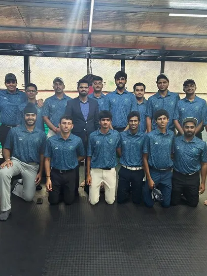 A group photo with the talented young golfers from the Indian Golf Union. My goal is to equip them with the nutritional knowledge they need to excel and compete at the highest level.