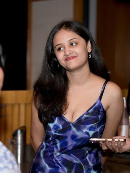 Capturing the dynamic of friendship, this photo shows guests interacting and laughing together. These are the moments that truly define a personal event.