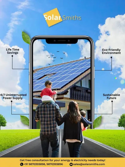 Securing a sustainable future for your family means achieving energy independence. My solar solutions provide a 24/7 uninterrupted power supply, lifetime savings, and the peace of mind that comes with making an eco-friendly choice.