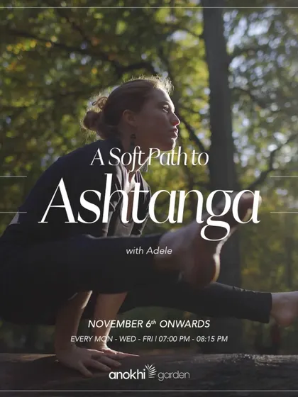 A soft path to Ashtanga. We offer trauma-sensitive, body-inclusive classes that create a safe and supportive space for every individual to find their flow.