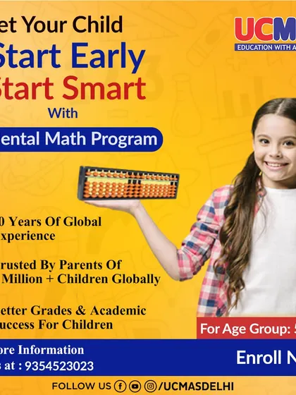 Let your child start early and smart with our Mental Math Program. This graphic highlights our 30 years of global experience and the trust placed in us by millions of parents worldwide.