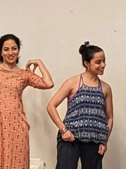 Embrace the freedom of intuitive body movement. Here, women gather in a safe space to explore, heal, and connect through dance.