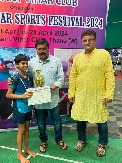 Celebrating our younger champions from the Vasant Vihar Sports Festival. Congratulations to Shanaya, Ira, Aryan, Anvay, Sharvi, Yahvi, Viaan, and Vivan!