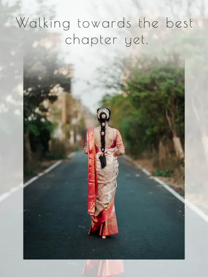 A duplicate of image 248, a powerful shot of the bride walking towards her future.