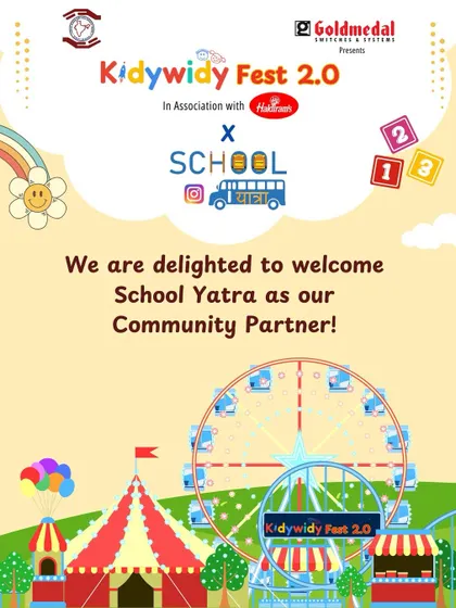 Our events are powered by strong community partnerships. I was delighted to welcome School Yatra as a community partner for KidyWidy Fest 2.0, helping us reach more families.