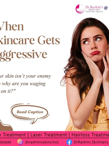 Your skin isn't your enemy, so stop waging war on it with aggressive treatments. Healthy skin comes from gentle, balanced care, not from scrubbing it until it's red. Let me help you rebuild trust with your skin.