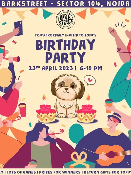 Our boy Tofu turned two and we couldn't keep calm! We invited everyone to a paw-fect party filled with games, prizes, and of course, return gifts for all our furry guests.