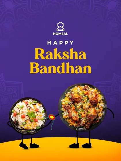 Celebrating the flavorful bond of Raksha Bandhan with two kinds of biryani. Because the only thing better than one biryani is sharing another with someone you love.