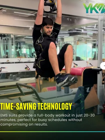 This time saving technology provides a full body workout in just 20 to 30 minutes. EMS suits are perfect for busy schedules, allowing you to achieve your fitness goals without compromise.