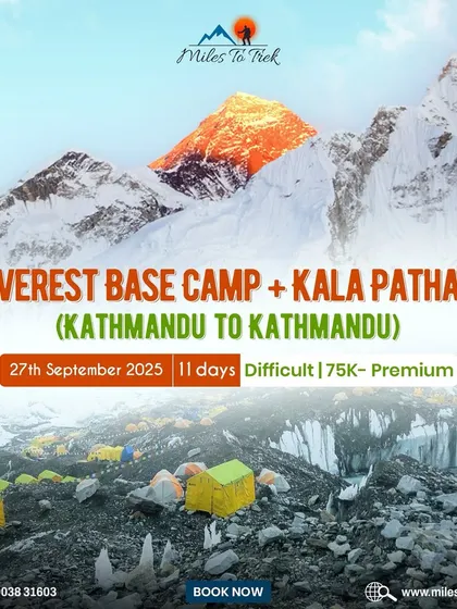 Our Everest Base Camp and Kala Patthar expedition. This 11-day trek is one of the most iconic in the world, and I provide complete guidance and support to help you achieve this dream.