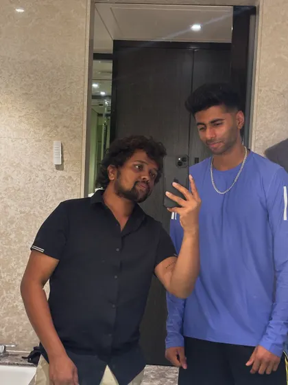 Another haircut for Mayank Yadav, keeping him looking his best.