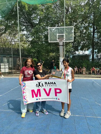 Another MVP from the Rama Sports Nerul tournament. This U-12 player showed exceptional skill and leadership on the court.