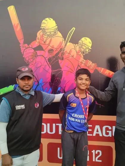 Aryan Yadav, Player of the Match for his explosive 74 off 29 balls. Fearless cricket at its best.