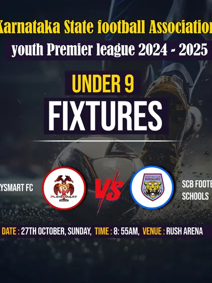 Get ready for another exciting match! Our U-9 team is back in action this Sunday.