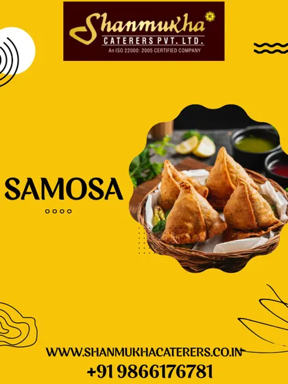 Crispy, golden samosas filled with a spicy potato and pea mixture. A perfect and timeless snack for every mood and occasion.
