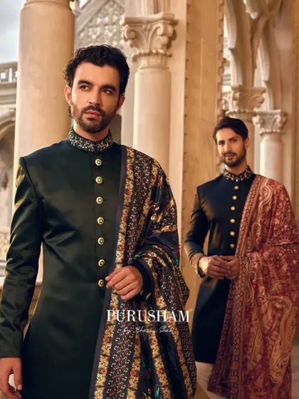 Each step taken in these outfits echoes with the whispers of kings. The legacy of nobility is carried into the dawn of a new era with these powerful, classic silhouettes.