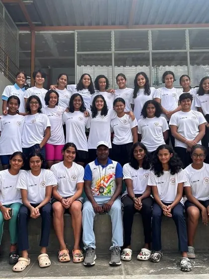 Team BAC with teammates from Karnataka and Tamil Nadu, fostering sportsmanship.