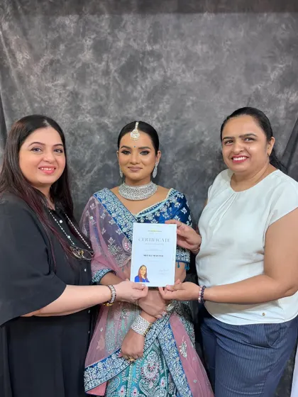 Another certificate for another talented artist. Every student's success is my success.