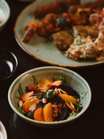A fresh and vibrant beetroot and orange salad from our brunch menu. I focus on using fresh, seasonal ingredients to create dishes that are as beautiful as they are delicious.
