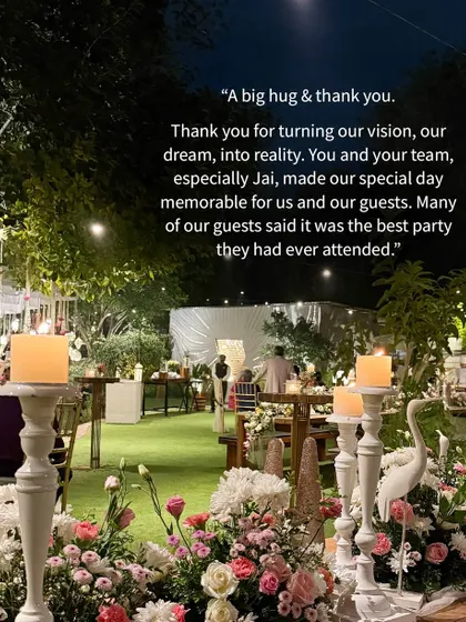 "Thank you for turning our vision, our dream, into reality." This is my ultimate goal for every client.