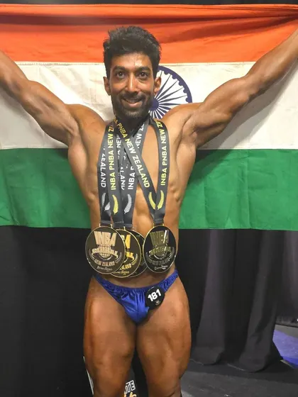 Four medals for India at the Natural World Championship. A proud moment for me and my country.