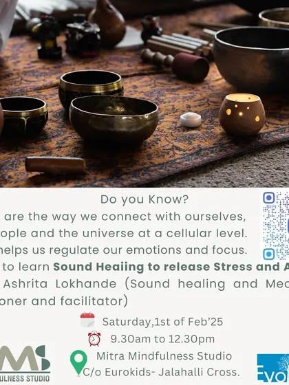 This is a flyer for a special sound healing session I hosted for educators. The goal was to teach them how to use sound to release stress and anxiety for themselves and their students.