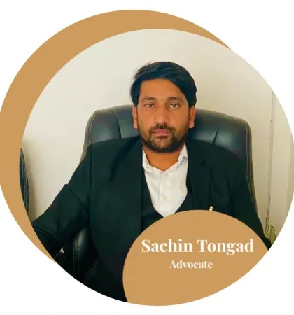 Meet Advocate Sachin Tongad, the dedicated legal professional ready to represent you. We believe in building a personal connection to better understand and fight for your case.