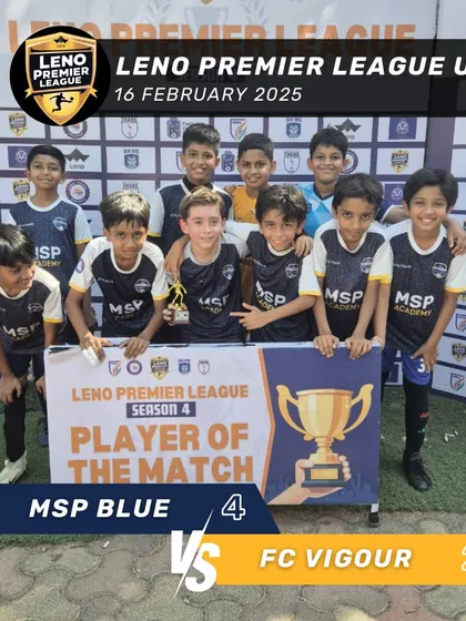 A 4-2 victory for our U11 MSP Blue team in the Leno Premier League.
