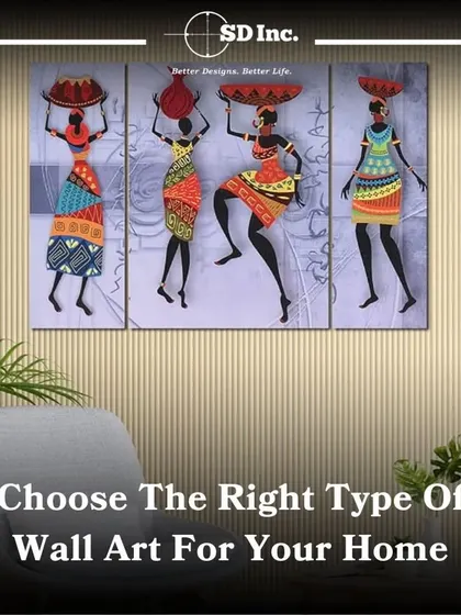 An introduction to our guide on choosing the right type of wall art for your home. The right piece can tie a whole room together.