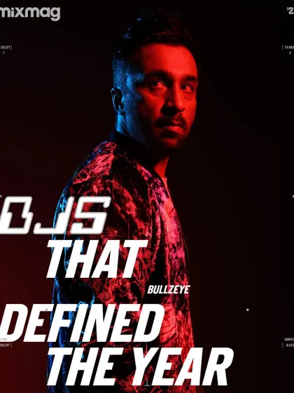 The cover graphic for the Mixmag feature. As an Indian artist, I'm humbled to help open a path for upcoming talent from my country.