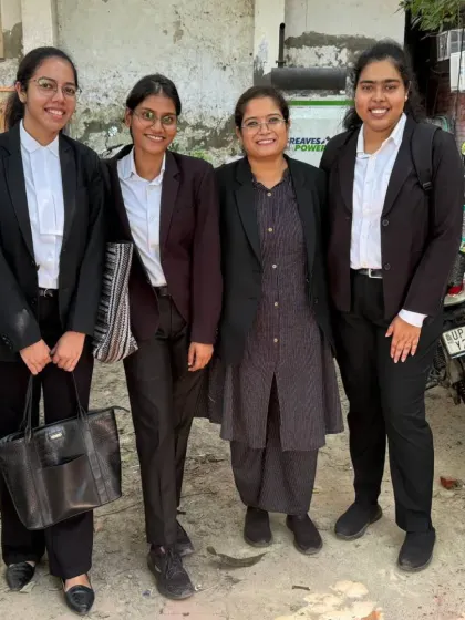 My team of lawyers, ready to take on the day's challenges.