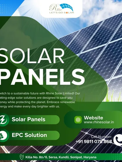 This poster, with a mix of English and Hindi, encourages you to 'Power Your Future with Solar Energy' and switch to our sustainable solutions.